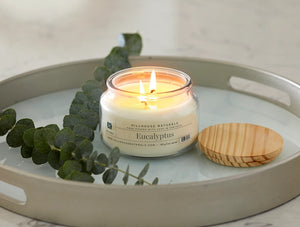 HIllhouse Naturals - Eucalyptus Candle with Wooden Lid