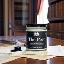 Load image into Gallery viewer, The Poet Candle Jar - Orange + Basil + Amber