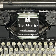 Load image into Gallery viewer, The Writer Candle Jar - Amber + Balsam + Spices