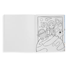 Load image into Gallery viewer, Color-In Book: Outer Space Explorers