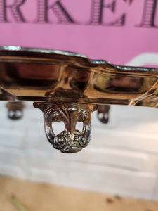 Vintage Raimond Footed Silverplate Tray