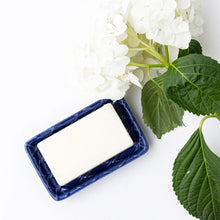 Load image into Gallery viewer, Textured Soap Dish - Navy Blue