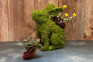 Mossy Bunny Planter