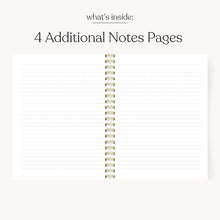 Load image into Gallery viewer, Elyse Breanne Designs Planner - Blue Stripes, undated