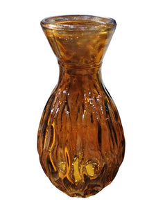 Mini Bud Vase - Amber