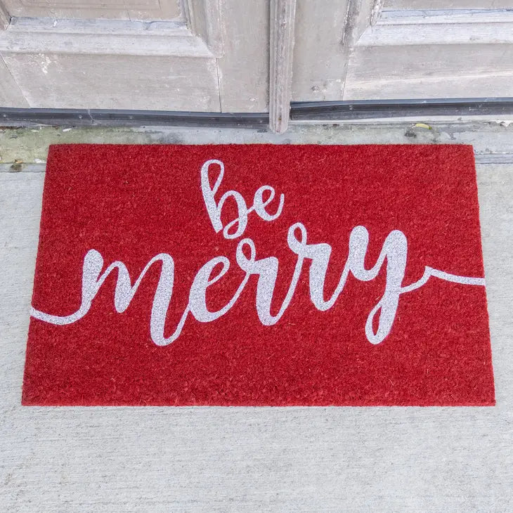 Be Merry Coir Doormat