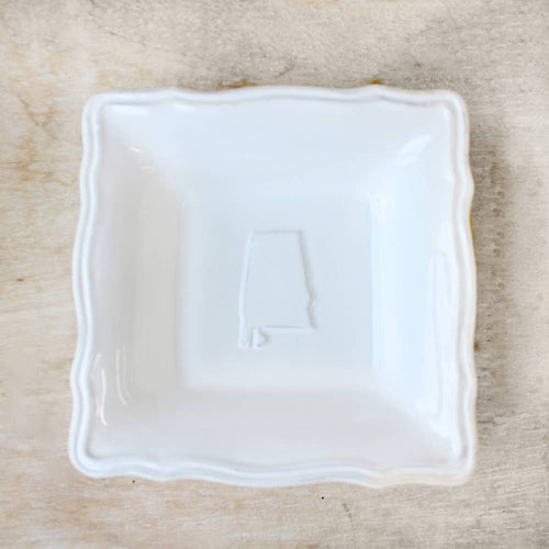 State of Alabama Tidbit Dish