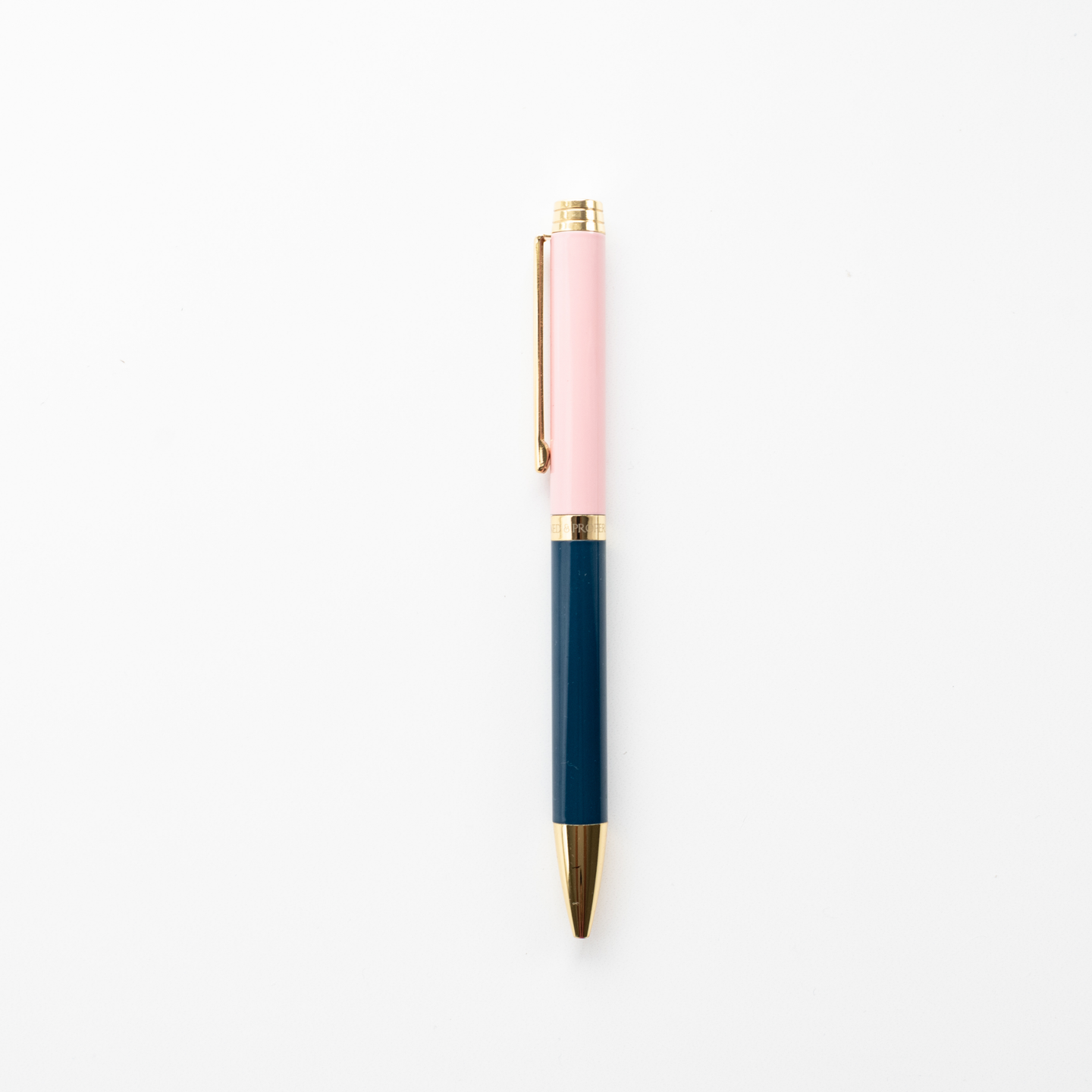 Blush and Navy Pen