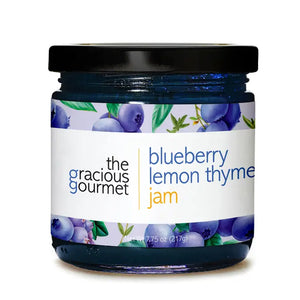 The Gracious Gourmet - Blueberry Lemon Thyme Jam