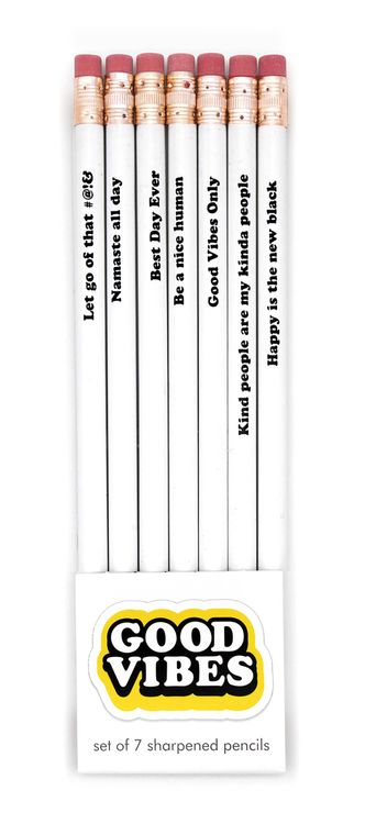Pencil Set - Good Vibes