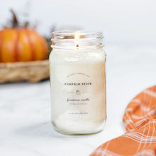 Load image into Gallery viewer, Antique Candle Company - Pumpkin Spice Mason Jar Candle, Large