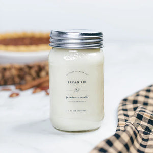 Antique Candle Company - Pecan Pie Mason Jar Candle, Large