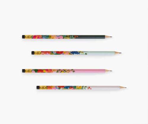 Assorted Writing Pencils - Garden Party