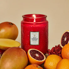 Load image into Gallery viewer, Voluspa Goji Tarocco Orange Large Jar Candle - Japonica Collection