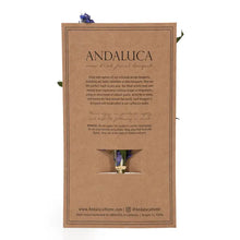 Load image into Gallery viewer, Mini Dried Floral Bouquet - Eucalyptus and Purple Larkspur