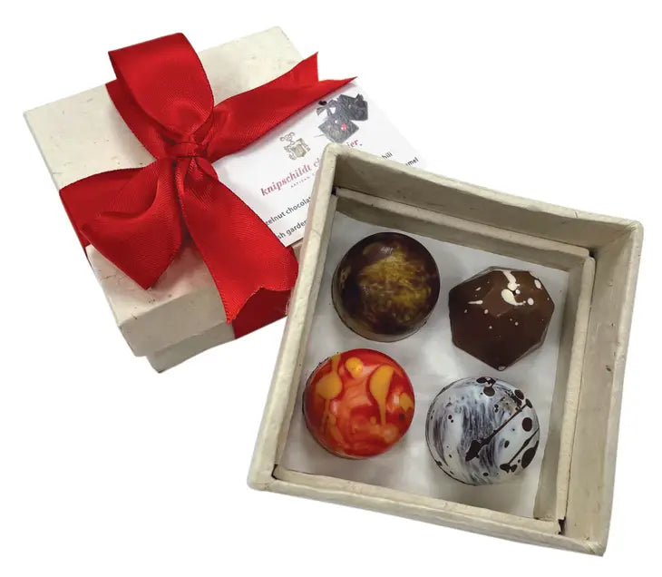 Knipschildt Chocolatier - Four Piece Bonbon Box