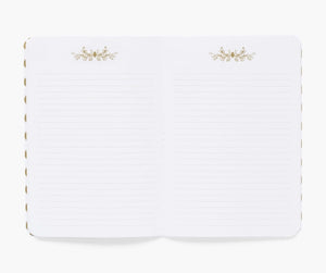 Set of Three Stitched Notebooks - Bramble