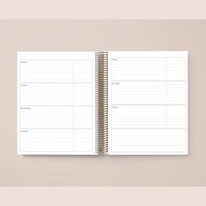 Simply Yours Day Planner - Floral, undated