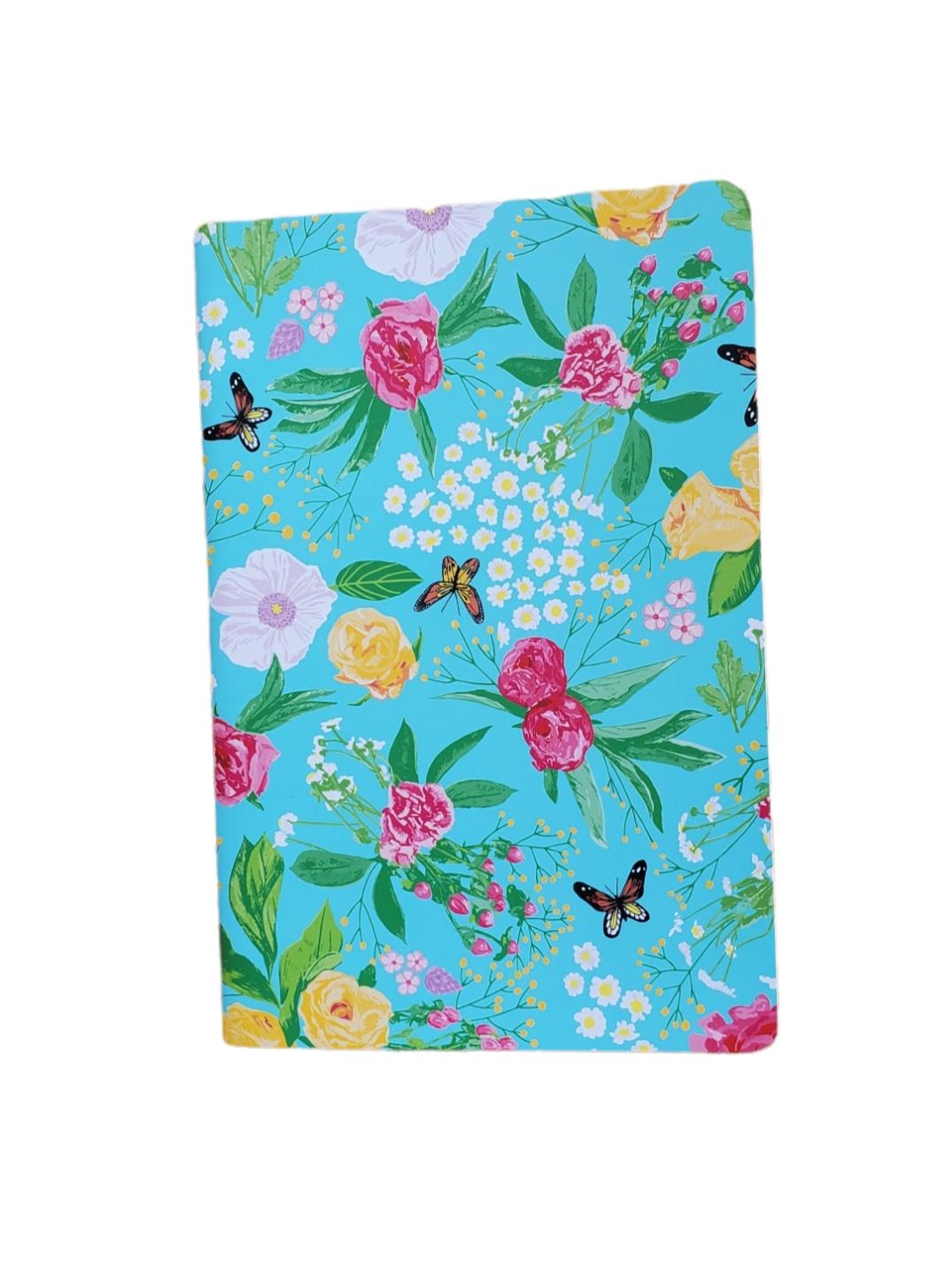 Mini Notebook - Blue Floral