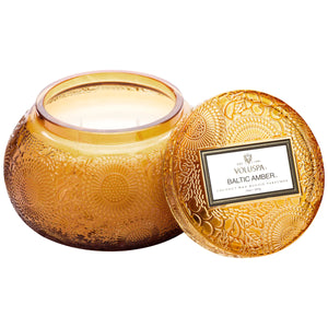 Voluspa Baltic Amber Chawan Bowl Candle - Japonica Collection