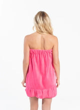 Load image into Gallery viewer, Plush Spa Wrap with Ruffle - Hot Pink