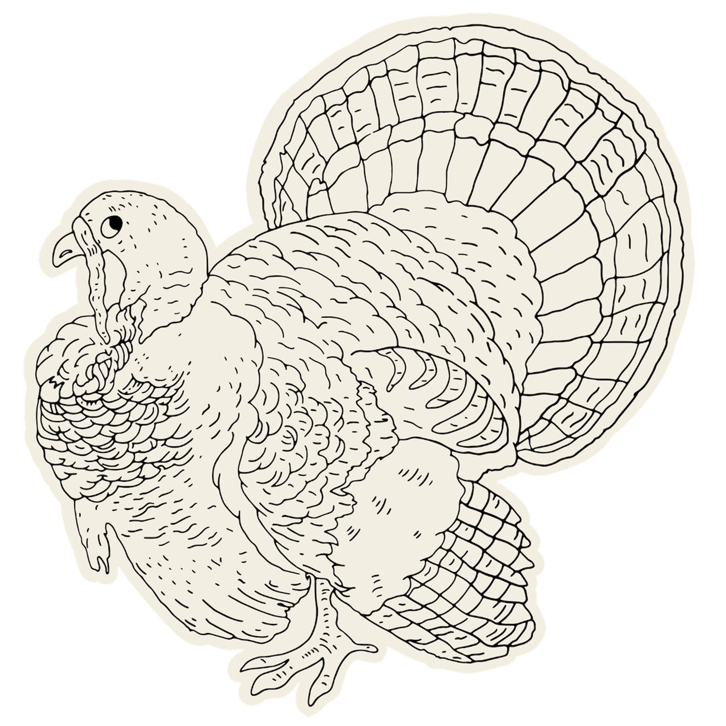 Thanksgiving Coloring Placemats - Die Cut