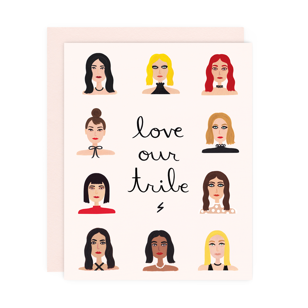 Love Our Tribe Greeting Card