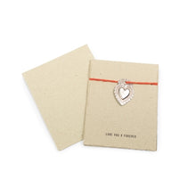 Load image into Gallery viewer, Hand Forged Milagro Heart Card
