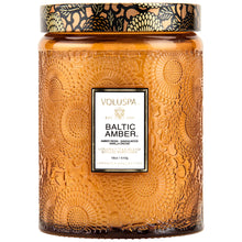Load image into Gallery viewer, Voluspa Baltic Amber Large Jar Candle - Japonica Collection