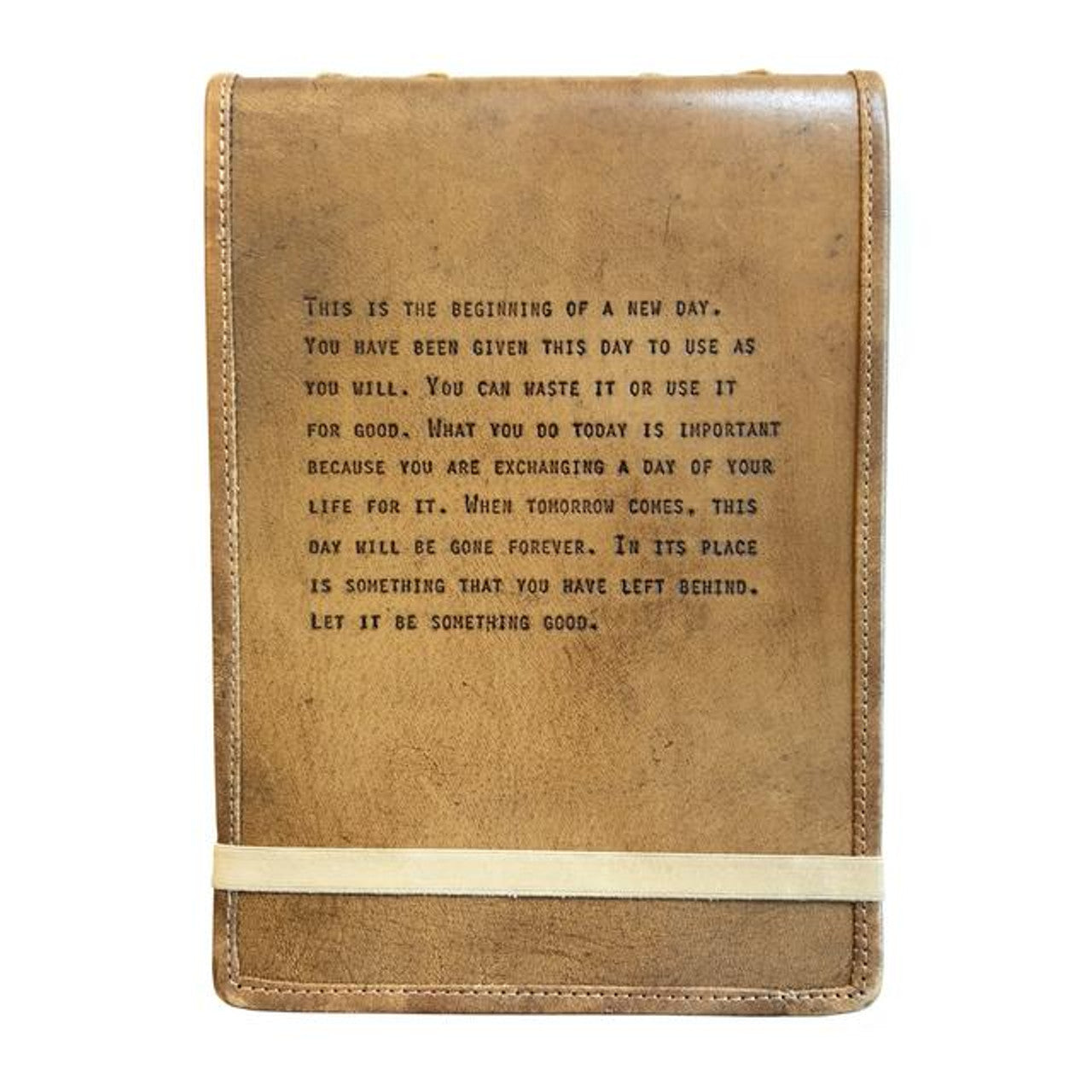Large Leather Journal - This Is The Beginning
