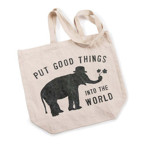 Canvas Tote - Put Good Things Into the World