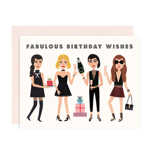 Fabulous Birthday Wishes Greeting Card