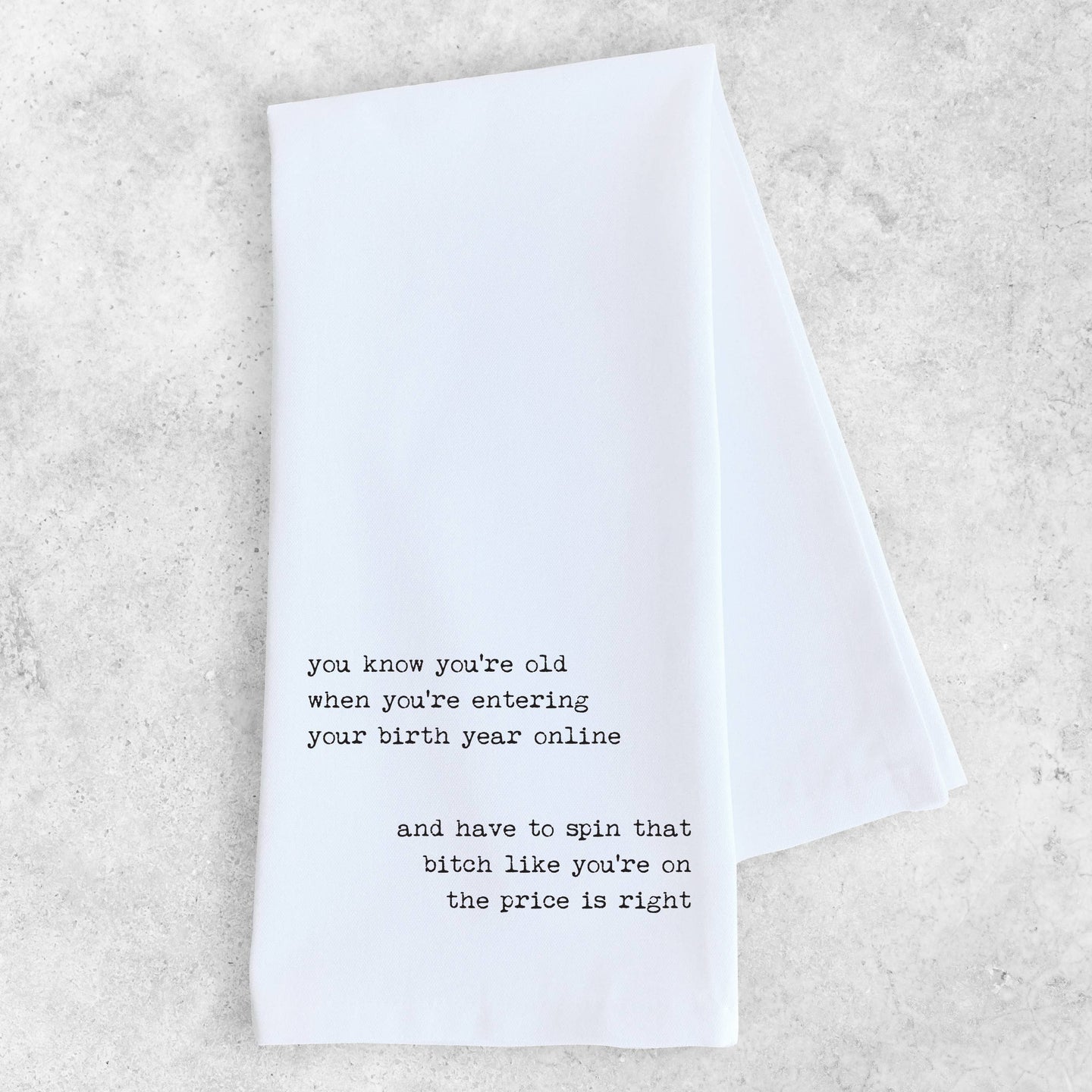 Cotton Tea Towel - The Price Is Right