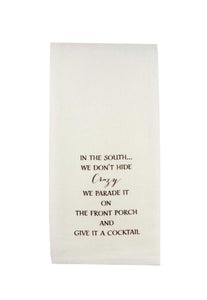 Cotton Tea Towel - In The South