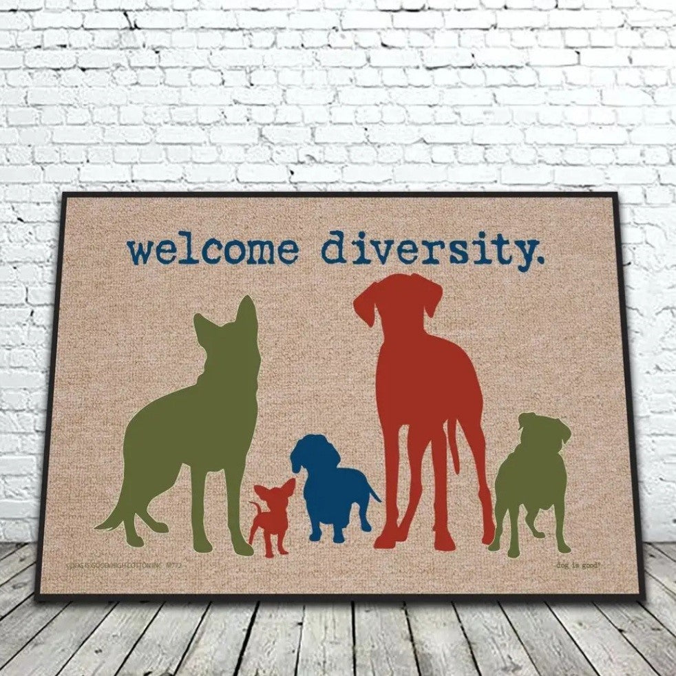 Door Mat - Welcome Diversity
