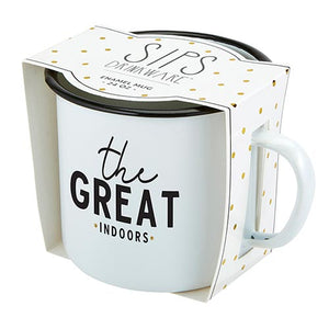 Enamelware Coffee Mug - The Great Indoors