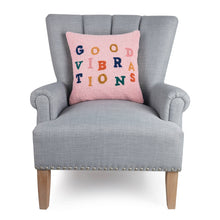 Load image into Gallery viewer, Good Vibrations Throw Pillow