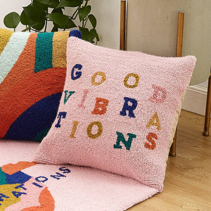 Good Vibrations Throw Pillow