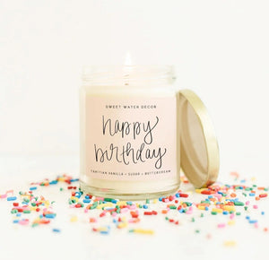 Sweet Water Decor - Happy Birthday Soy Candle