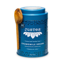 Load image into Gallery viewer, JusTea - Chamomile Dream Tin with Spoon
