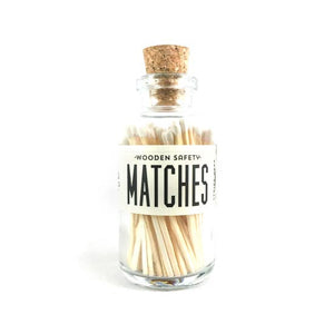 White Mini Matches