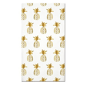 Guest Towels - Foil Pineapple