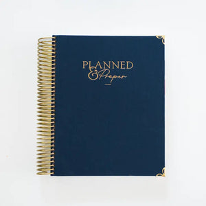 Simply Yours Day Planner - Navy Linen, undated