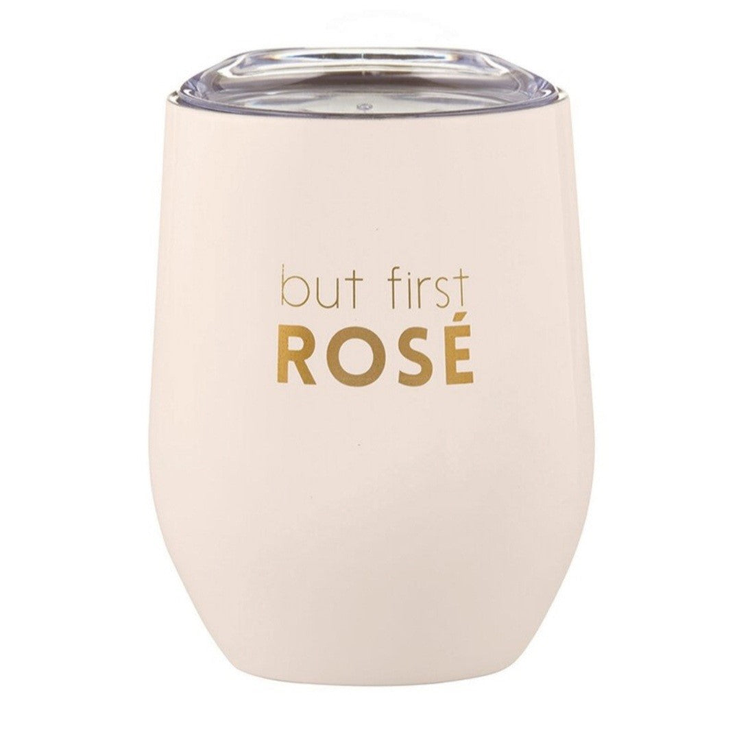 Wine tumbler - But First Rosé