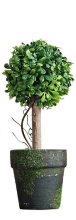 Faux Mini Topiary